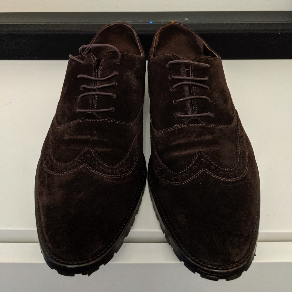 Gordon Rush Suede Oxfords 10